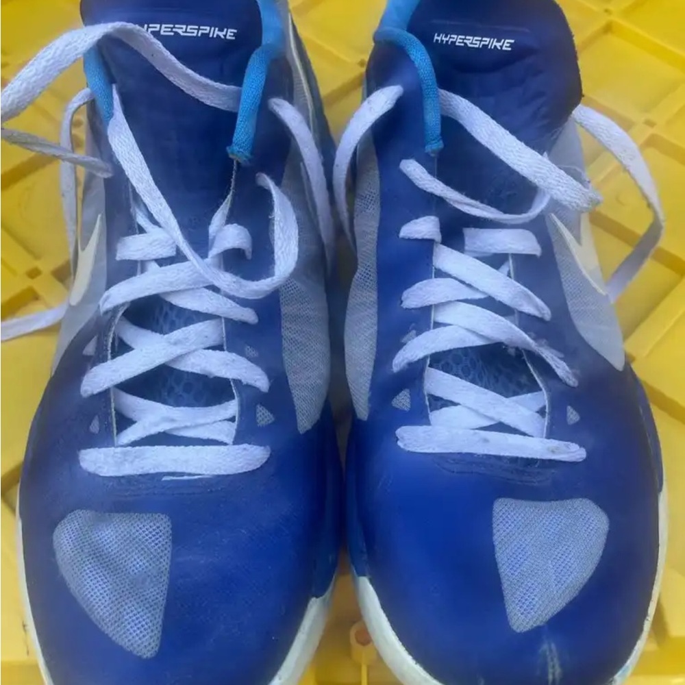 Nike Hyperspike Blue and White Sneakers